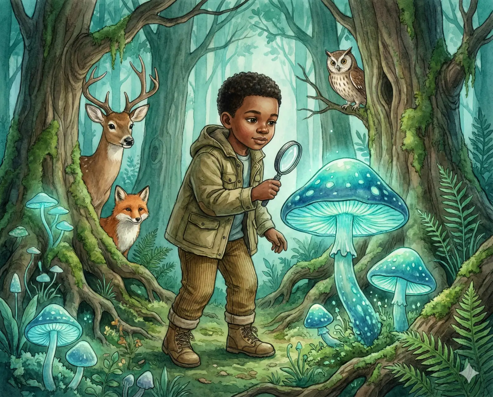 Magical forest book