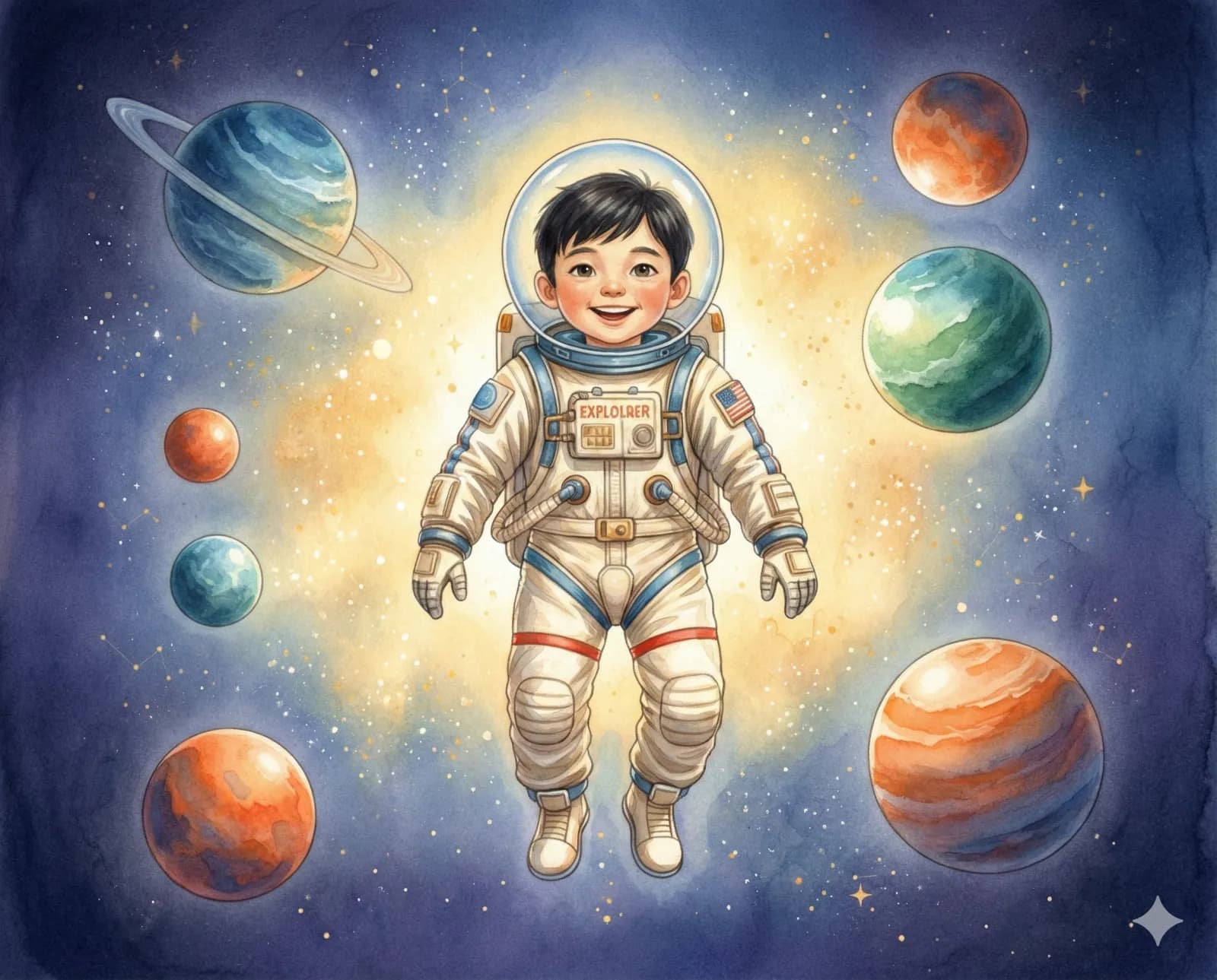 Space adventure book